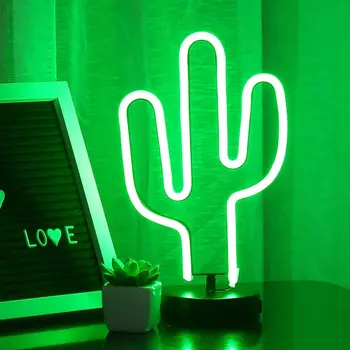 Cactus Neon Light Table Decor Neon Signs for Bedroom Kids with Holder base Battery and USB Powered Night Light Home Decoration
Cactus Neon Light Table Decor Neon Signs for Bedroom Kids with Holder base Battery and USB Powered Night Light Home Decoration