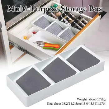 Multi-Purpose Storage Box Medicine Bottle Seasoning Organizer 3 Compartment Drawer For Home Kitchen Storage Supplies
Multi-Purpose Storage Box Medicine Bottle Seasoning Organizer 3 Compartment Drawer For Home Kitchen Storage Supplies