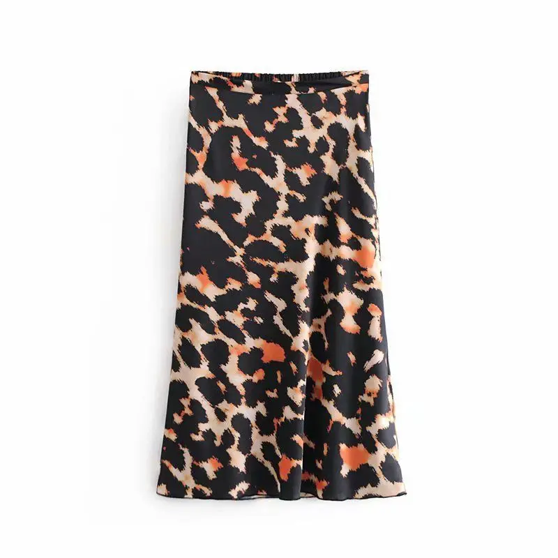 2019 Spring Pullover High-waisted Elastic Waist Hugging Leopord Pattern Printed Sheath Skirt WOMEN'S Dress Skirt
2019 Spring Pullover High-waisted Elastic Waist Hugging Leopord Pattern Printed Sheath Skirt WOMEN'S Dress Skirt
