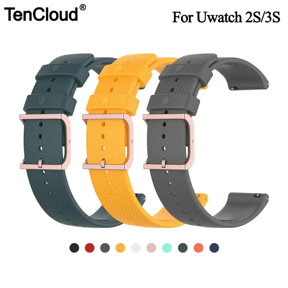 

Replacement Band For Umidigi Uwatch 5 2S 3S 2 Strap Bracelet For Umidigi Urun S Wristband Silicone Loop Belt Watch Accessories