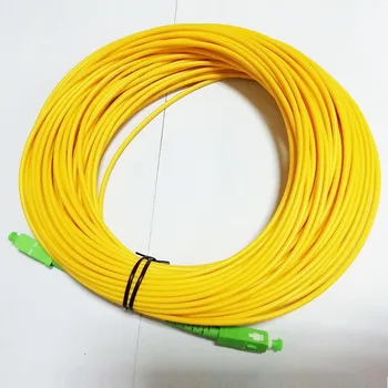 Free Shipping SM SX PVC 3mm 30 Meters SC APC Fiber Optic Jumper Cable SC/APC-SC/APC Fiber Optic Patch Cord
Free Shipping SM SX PVC 3mm 30 Meters SC APC Fiber Optic Jumper Cable SC/APC-SC/APC Fiber Optic Patch Cord