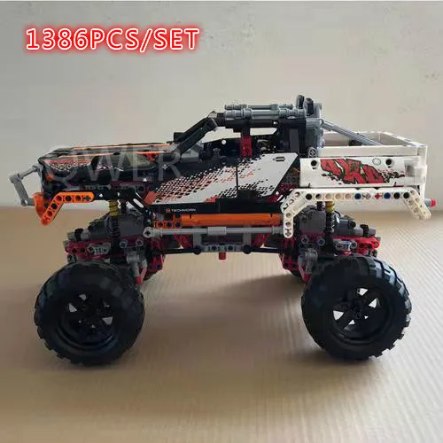 New RC track motor power function racing car 4X4 Crawler Vehicle fit technic Model building blocks bricks kits toys
New RC track motor power function racing car 4X4 Crawler Vehicle fit technic Model building blocks bricks kits toys
