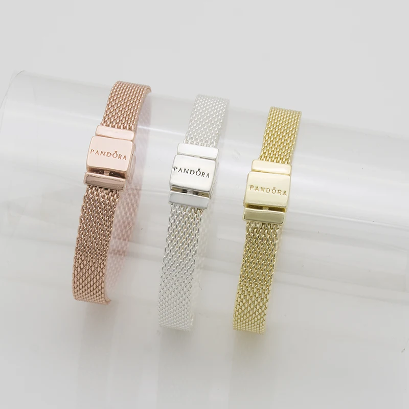 DIY jewelry accessories hgih quality REFLEXIONS BRACELET silver plated chain width mesh chain 3color wholesale
DIY jewelry accessories hgih quality REFLEXIONS BRACELET silver plated chain width mesh chain 3color wholesale