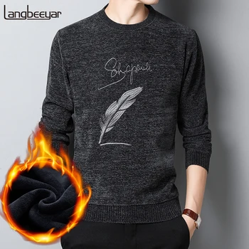 2020 Thick Velvet New Fashion Brand Sweater Men's Pullover Slim Fit Jumpers Knit Warm Autumn Korean Style Casual Mens Clothes
2020 Thick Velvet New Fashion Brand Sweater Men's Pullover Slim Fit Jumpers Knit Warm Autumn Korean Style Casual Mens Clothes