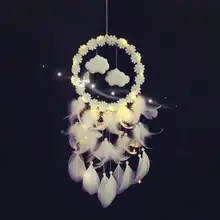 Handmade Dream Catcher Feathers Clouds Flowers Hollow Wind Chimes Decoration
Handmade Dream Catcher Feathers Clouds Flowers Hollow Wind Chimes Decoration