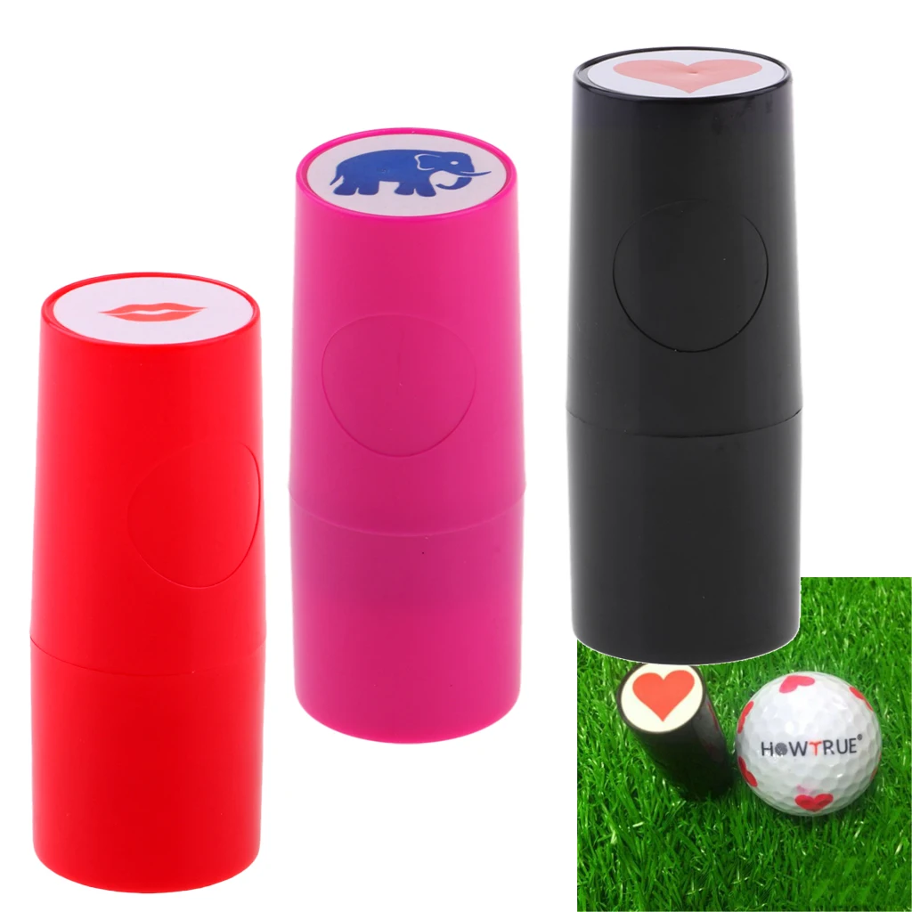 3pcs Colorfast Quick-dry Golf Ball Stamp Stamper Marker Keepsake Souvenir Long Lasting Golf Ball Impression Golf Ball Symbol 3pcs Colorfast Quick-dry Golf Ball Stamp Stamper Marker Keepsake Souvenir Long Lasting Golf Ball Impression Golf Ball Symbol