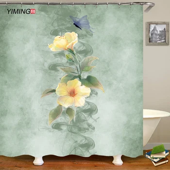 New beautiful butterfly printing shower curtain waterproof and mildew home decoration curtain Washable curtains With 12 hooks
New beautiful butterfly printing shower curtain waterproof and mildew home decoration curtain Washable curtains With 12 hooks