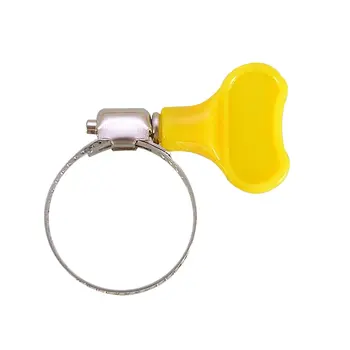 1PCS Durable Use Homebrew Pipe Clamp Fit 6mm-29mm Tube Plastic Handle Stainless Steel Butterfly Hose Clamp
1PCS Durable Use Homebrew Pipe Clamp Fit 6mm-29mm Tube Plastic Handle Stainless Steel Butterfly Hose Clamp