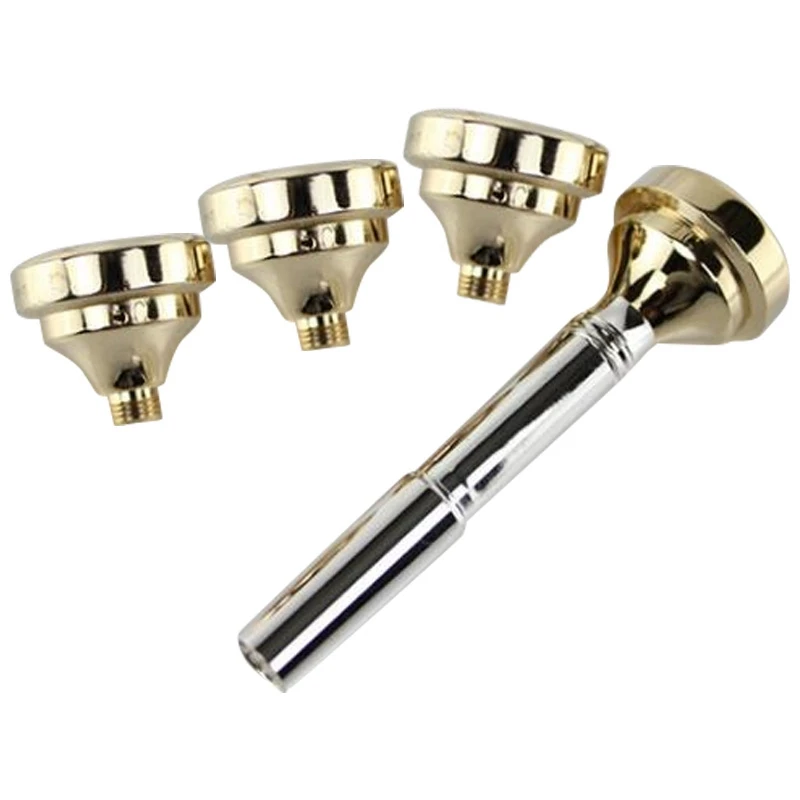 1 Set 7C/5C/3C/1.5C Mouthpiece for Trumpet Brass Gold Plated a Multi-Purpose T Adapter Professional Gold Nozzle
1 Set 7C/5C/3C/1.5C Mouthpiece for Trumpet Brass Gold Plated a Multi-Purpose T Adapter Professional Gold Nozzle