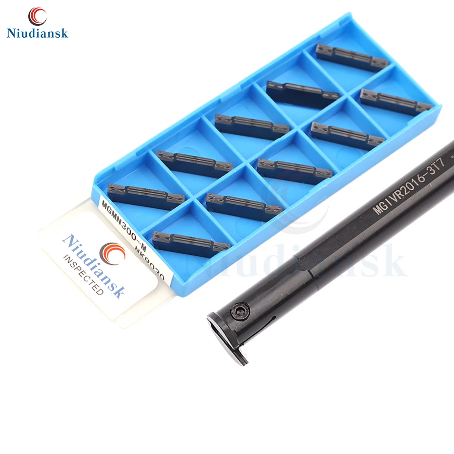 10pcs Carbide Inserts MGMN150 MGMN200 MGMN250 MGMN300 MGMN400 1pc MGIVR2016 MGIVL2016 Grooving Tool Holder CNC Lathe Turning Set
10pcs Carbide Inserts MGMN150 MGMN200 MGMN250 MGMN300 MGMN400 1pc MGIVR2016 MGIVL2016 Grooving Tool Holder CNC Lathe Turning Set