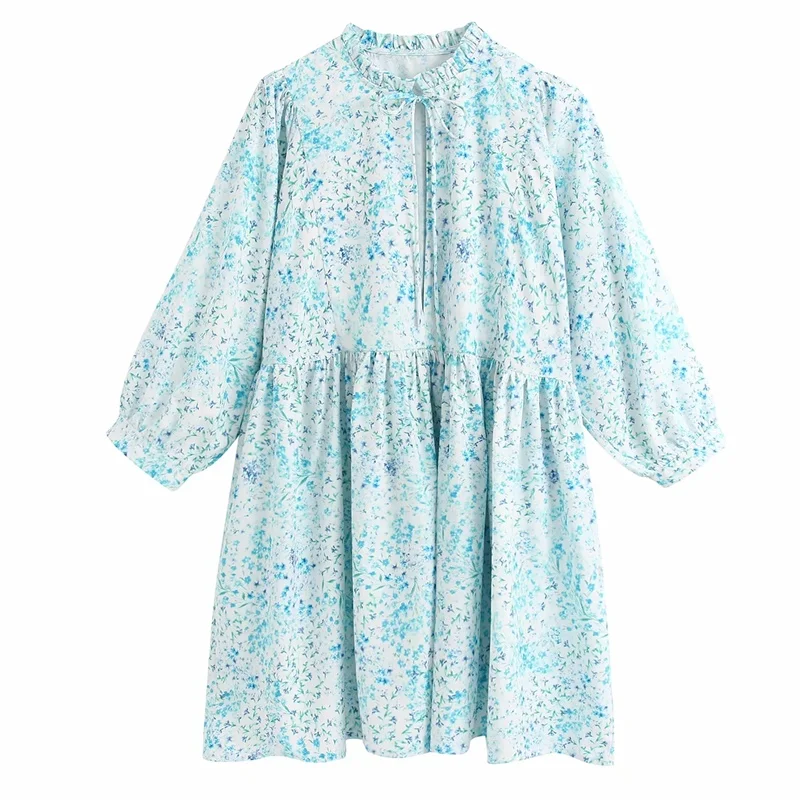 Plus Size Dress 2020 Women Elegant Ladies Dresses Floral Party Vestidos Light Blue Long Sleeve Sundress
Plus Size Dress 2020 Women Elegant Ladies Dresses Floral Party Vestidos Light Blue Long Sleeve Sundress