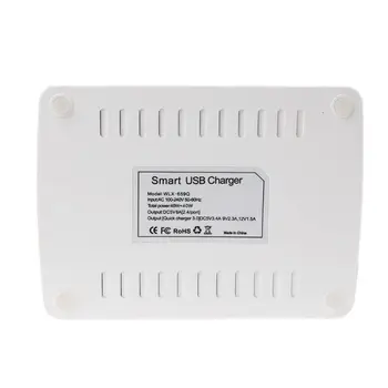 Universal 40W 4x QC 3.0 Quick Charge 4 USB Ports Charging Dock Station Fast Charger HUB Power Adapter
Universal 40W 4x QC 3.0 Quick Charge 4 USB Ports Charging Dock Station Fast Charger HUB Power Adapter