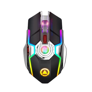 Rechargeable Wireless Gaming Mouse Silent Ergonomic 7 Keys RGB Backlit 1600 DPI Mouse for PC Laptop Computer Professional Gamer
Rechargeable Wireless Gaming Mouse Silent Ergonomic 7 Keys RGB Backlit 1600 DPI Mouse for PC Laptop Computer Professional Gamer