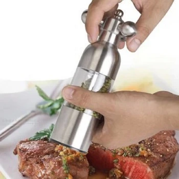 1 Pcs Stainless Steel Rudder Grinder Pepper Mill Faucet Shape Grinder Kitchen Tool Size Two Sizes Optional
1 Pcs Stainless Steel Rudder Grinder Pepper Mill Faucet Shape Grinder Kitchen Tool Size Two Sizes Optional