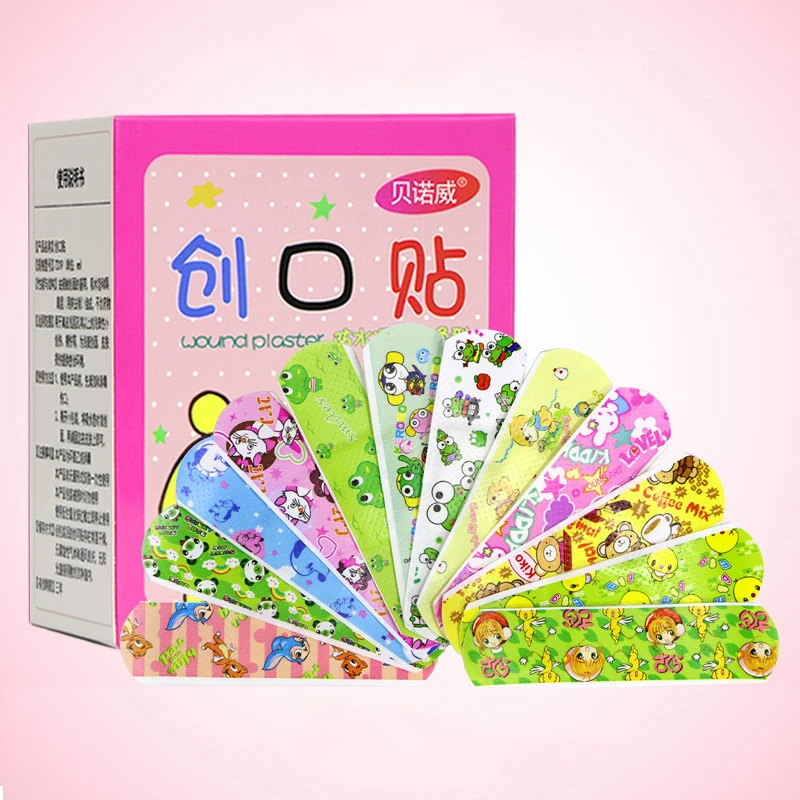 120PCs Waterproof Breathable Cartoon Band Aid Hemostasis Adhesive Bandages First Aid Emergency Wound Plaster For Kids
120PCs Waterproof Breathable Cartoon Band Aid Hemostasis Adhesive Bandages First Aid Emergency Wound Plaster For Kids