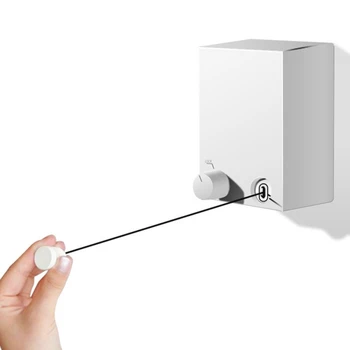Clotheslines Invisible Clothesline Perforated Bathroom Retractable Wire Rope Wall-mounted Indoor Balcony Shrinking Clothes Rack 
Clotheslines Invisible Clothesline Perforated Bathroom Retractable Wire Rope Wall-mounted Indoor Balcony Shrinking Clothes Rack