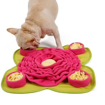 Pet Dog Snuffle Mat Pet Sniffing Wooly Feeding Training Blanket Pads Dog Mat Relieve Stress Nosework Flower Toy Pet Nose Pad
Pet Dog Snuffle Mat Pet Sniffing Wooly Feeding Training Blanket Pads Dog Mat Relieve Stress Nosework Flower Toy Pet Nose Pad