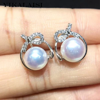 YIKALAISI 925 Sterling Silver Jewelry Pearl Earrings 2019 Fine Natural Pearl jewelry 7-8mm stud Earrings For Women wholesale
YIKALAISI 925 Sterling Silver Jewelry Pearl Earrings 2019 Fine Natural Pearl jewelry 7-8mm stud Earrings For Women wholesale