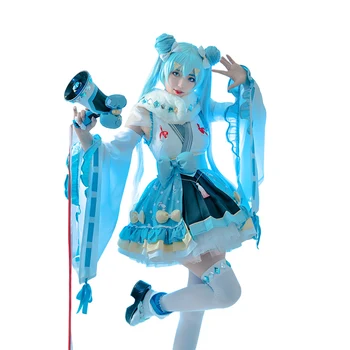 Anime VOCALOID cosplay 2020 Hatsune Snow Miku Kimono cosplay costume lolita dress A
Anime VOCALOID cosplay 2020 Hatsune Snow Miku Kimono cosplay costume lolita dress A