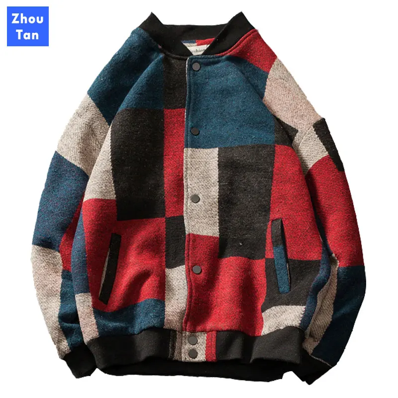 2020 autumn and winter new fashion Korean color matching baseball collar men's jacket youth casual men woolen coat
2020 autumn and winter new fashion Korean color matching baseball collar men's jacket youth casual men woolen coat