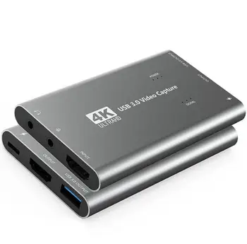 For HDMI to USB3.0 Video Capture Card Charging Cable for Live Streaming Broadcast Supports 4K Input
For HDMI to USB3.0 Video Capture Card Charging Cable for Live Streaming Broadcast Supports 4K Input