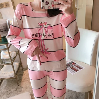 Good Quaity Women's Pajama Sets For Spring And Autumn Long Sleeve Trousers 2 Pcs Pyjamas Female Casual Comfort Pijama Sleepwear
Good Quaity Women's Pajama Sets For Spring And Autumn Long Sleeve Trousers 2 Pcs Pyjamas Female Casual Comfort Pijama Sleepwear