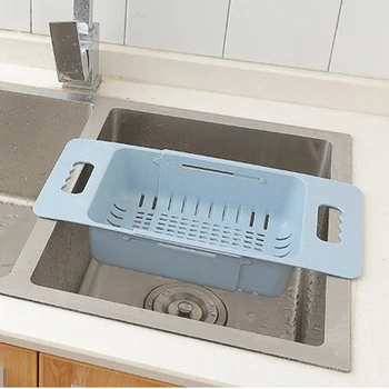 Kitchen Sink Strainer Drain Vegetable Fruit Adjustable Drainer Basket Suction Cup Sponge Rack Storage Tool Sink Filter Shelf
Kitchen Sink Strainer Drain Vegetable Fruit Adjustable Drainer Basket Suction Cup Sponge Rack Storage Tool Sink Filter Shelf
