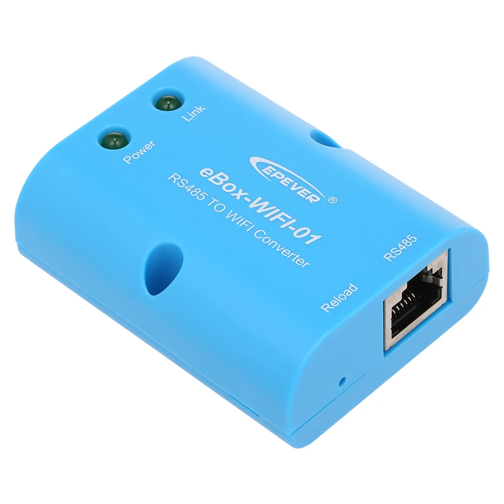 Hot New eBOX WIFI 01 RS485 Wifi Module Wifi Serial Server for MPPT Solar Charge Controller With Wireless Monitoring Through Mob
Hot New eBOX WIFI 01 RS485 Wifi Module Wifi Serial Server for MPPT Solar Charge Controller With Wireless Monitoring Through Mob