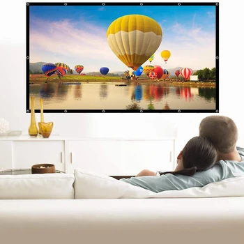 Foldable 60 Inch 3D HD Projector Sn 16:9 Anti-Crease Projection Movies Sn for Home Theater Outdoor
Foldable 60 Inch 3D HD Projector Sn 16:9 Anti-Crease Projection Movies Sn for Home Theater Outdoor