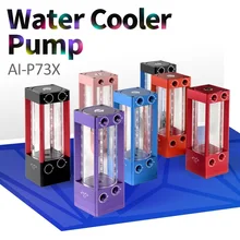 Syscooling New design water cooling pump with reservoir combo colorful liquid cooling pump DC5V RGB support
Syscooling New design water cooling pump with reservoir combo colorful liquid cooling pump DC5V RGB support