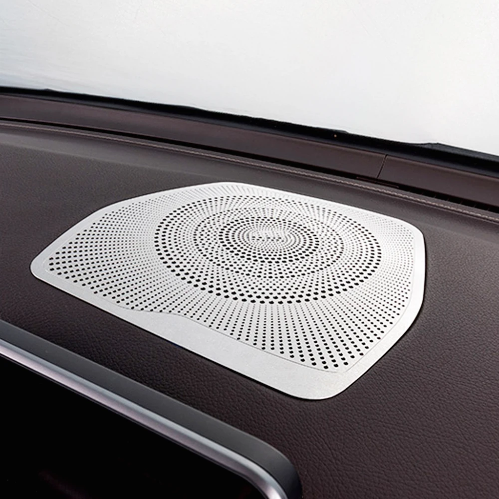 Car Dashboard Speaker Cover Sticker For Mercedes Benz GLC W205 C200L GLC260 GLC300 Series Matte Silver High Quality Modification
Car Dashboard Speaker Cover Sticker For Mercedes Benz GLC W205 C200L GLC260 GLC300 Series Matte Silver High Quality Modification