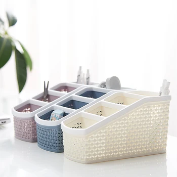 Plastic PP Sub-grid 4 Grid Desktop Pen Pencil Holder Stand Organizer Makeup Basket Office Stationery Storage Container Box Case
Plastic PP Sub-grid 4 Grid Desktop Pen Pencil Holder Stand Organizer Makeup Basket Office Stationery Storage Container Box Case