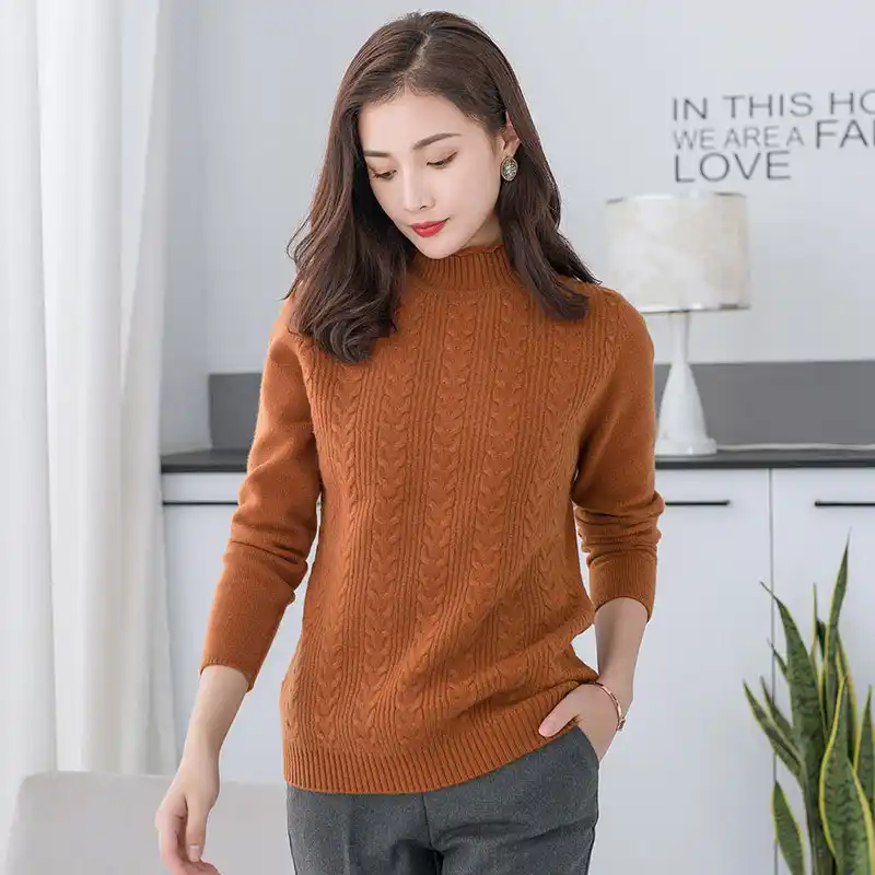 and winter new style womens dress pullover cashmere sweater