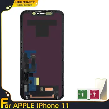LCD For iPhone 11 A2221 A2111 A2223 Display Touch Screen Digitizer Assembly For Apple iPhone 11 LCD Replacement Parts
LCD For iPhone 11 A2221 A2111 A2223 Display Touch Screen Digitizer Assembly For Apple iPhone 11 LCD Replacement Parts