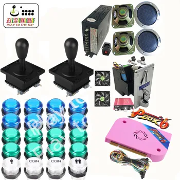 Newest arcade kits DIY Pandora Box 6 Plus 1300 in 1 CGA/VGA/HDMI output With arcade joystick pushbuttons jamma looms IEC socket
Newest arcade kits DIY Pandora Box 6 Plus 1300 in 1 CGA/VGA/HDMI output With arcade joystick pushbuttons jamma looms IEC socket