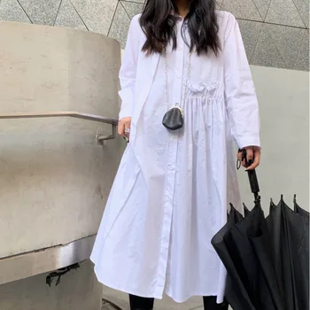 2020 New Spring Long Dress Women Vintage Loose High Waist Slim Was Thin Elegant Mid-length Shirt dresses ZA2408
2020 New Spring Long Dress Women Vintage Loose High Waist Slim Was Thin Elegant Mid-length Shirt dresses ZA2408