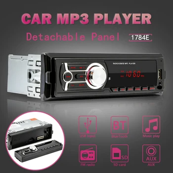 1 Din Detachable Bluetooth Car MP3 Audio Player LED Screen SD AUX USB FM Receiver Car Stereo MP3 Music Player Free Shipping
1 Din Detachable Bluetooth Car MP3 Audio Player LED Screen SD AUX USB FM Receiver Car Stereo MP3 Music Player Free Shipping