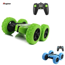 Carro rc 2.4g rc dublê carro 4ch controle remoto deriva deformação buggy carro rock crawler rolo carro 360 graus flip crianças robô rc carros(China)