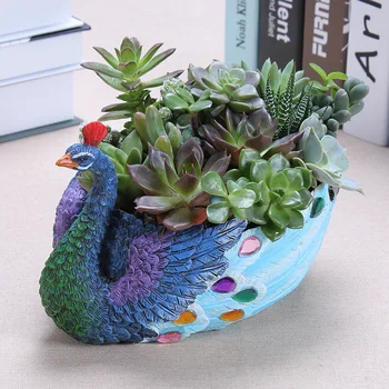 garden decoration Resin Peacock fat plant pot Creative peacock India country bird Resin crafts outdoor resin decoration
garden decoration Resin Peacock fat plant pot Creative peacock India country bird Resin crafts outdoor resin decoration