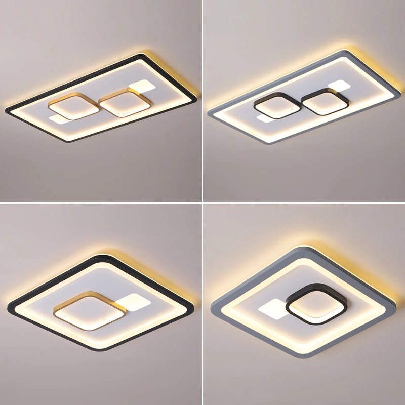 Modern Led Chandelier for bedroom corridor foyer living room Matte Black/gray 90-260V Led Ceiling Chandelier Fixtures
Modern Led Chandelier for bedroom corridor foyer living room Matte Black/gray 90-260V Led Ceiling Chandelier Fixtures