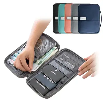 Passport Travel Wallet Business Document Package Fashion Multi Pockets Card Pack Multi-purpose Credit Card Package ID Holder
Passport Travel Wallet Business Document Package Fashion Multi Pockets Card Pack Multi-purpose Credit Card Package ID Holder