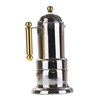 Ecocoffee Golden Handle and Golden Knob 4 cups moka pot Original in Stock Coffee Percolators
Ecocoffee Golden Handle and Golden Knob 4 cups moka pot Original in Stock Coffee Percolators