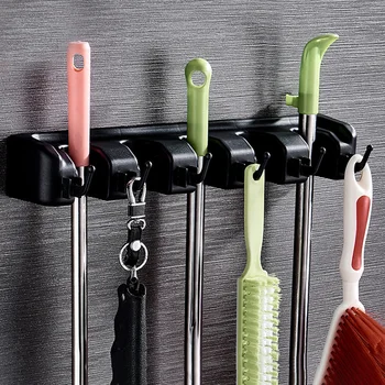 Drain Hotel Non Slip Storage Rack Mop Holder Foldable Plastic With Hooks Wall Mounted Bathroom Hanger Home Multifunctional
Drain Hotel Non Slip Storage Rack Mop Holder Foldable Plastic With Hooks Wall Mounted Bathroom Hanger Home Multifunctional