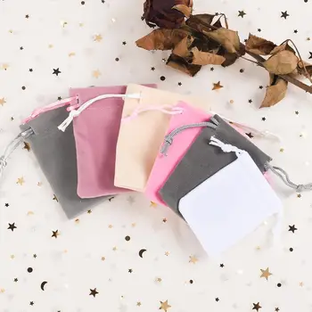 5Pcs/lot Drawstring Velvet Bag 5x7/7x8.5/6x8/Pouches Small size Jewelry Gift Display Packing Storage Bags
5Pcs/lot Drawstring Velvet Bag 5x7/7x8.5/6x8/Pouches Small size Jewelry Gift Display Packing Storage Bags