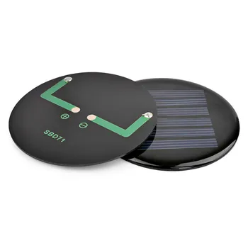 SUNYIMA 2Pcs Mini Portable Painel Solar Panels China D71mm 3V 80mA Kit Solar Charger Panel Paneles Solares DIY Batterie Solaire
SUNYIMA 2Pcs Mini Portable Painel Solar Panels China D71mm 3V 80mA Kit Solar Charger Panel Paneles Solares DIY Batterie Solaire
