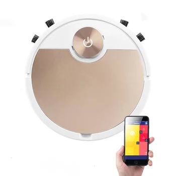 Mobile APP Remote Control Robot Vacuum Cleaner Automatic Dust Removal and Sterilization Home Intelligent Sweeper Vacuum Cleaner 
Mobile APP Remote Control Robot Vacuum Cleaner Automatic Dust Removal and Sterilization Home Intelligent Sweeper Vacuum Cleaner