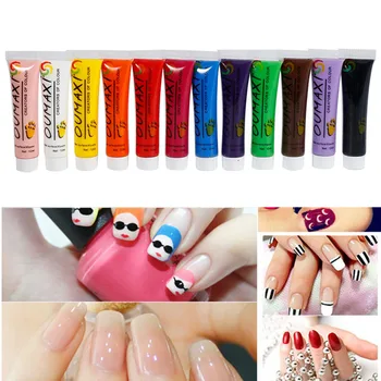 12 Mix Colors 3D Drawing Paint Tube Sets Painting Drawing Tool Design UV Gel Acrylic Nail Art Tips Nails Art Paints TSLM1 New
12 Mix Colors 3D Drawing Paint Tube Sets Painting Drawing Tool Design UV Gel Acrylic Nail Art Tips Nails Art Paints TSLM1 New
