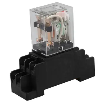New AC 200V/240V Coil DPDT 8 Terminal General Purpose Relay Socket Base
New AC 200V/240V Coil DPDT 8 Terminal General Purpose Relay Socket Base
