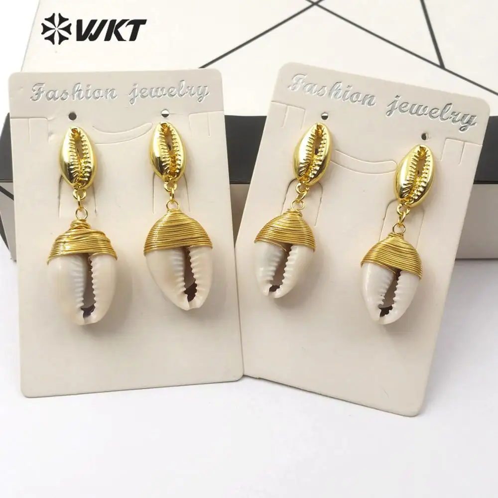 WT-E575 WKT серьги с натуральным покрытием, золотые гальванические серьги с покрытием из проволоки, женские модные летние пляжные серьги, ювелирные изделия
WT-E575 WKT серьги с натуральным покрытием, золотые гальванические серьги с покрытием из проволоки, женские модные летние пляжные серьги, ювелирные изделия