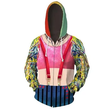 2020 New Style Halle Quinn Anime Hoodie 3D Hooded Zipper Cosplay Hoodie
2020 New Style Halle Quinn Anime Hoodie 3D Hooded Zipper Cosplay Hoodie